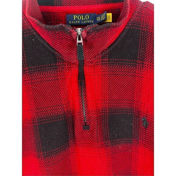 Polo Ralph Lauren plaid pullover sweatshirt - Picture 4 of 5